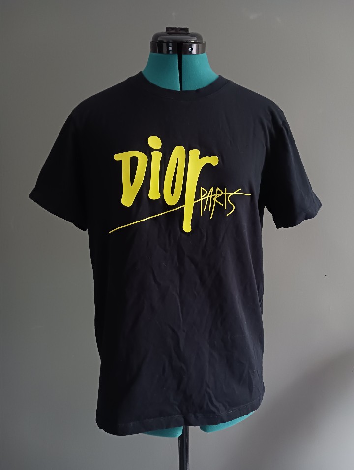 Dior Paris Black T Shirt Size S